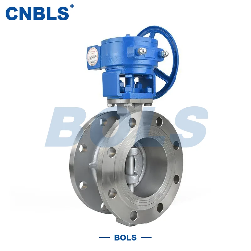 Rostfritt stål handtag Wafer-Typ metall hårtätande fjärilsventiler